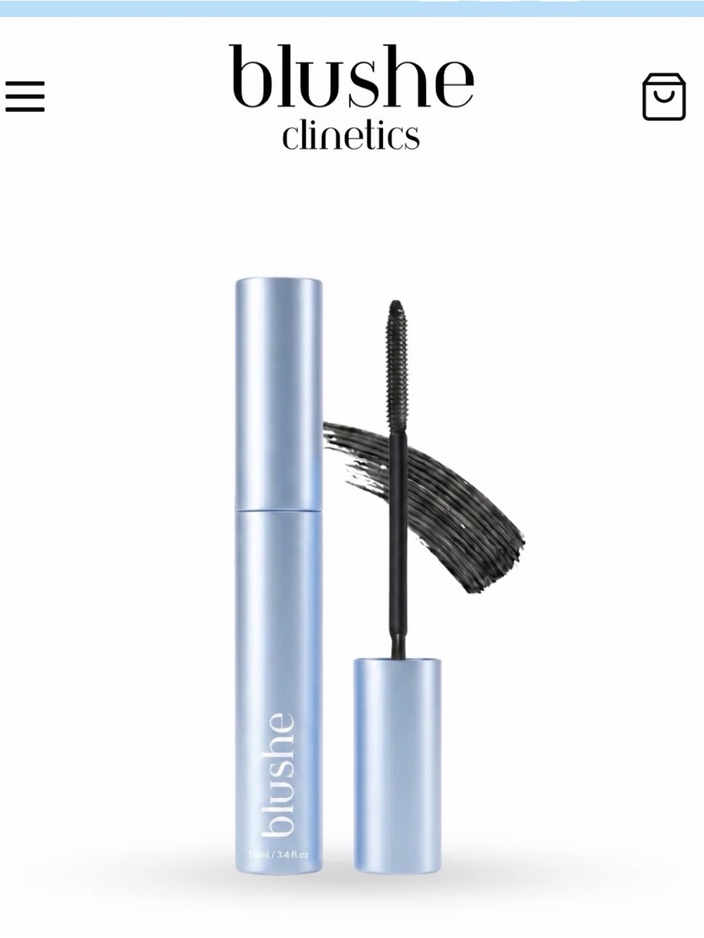 Black Mascara — Volumizing Lash Boost
